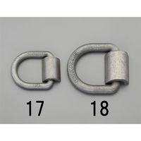 エスコ 74mm ウォール金具(溶接型) EA638BT-19 1個（直送品）