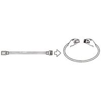 エスコ 4.0x1660mm ワイヤーキャッチ(ステンレス製) EA638JB-10 1個（直送品）