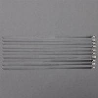 エスコ 7.9x838mm 結束バンド(SUS316/コーティング/10本 EA463FW-225 1袋(10本)（直送品）