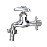 エスコ PJ1/2” 横水栓(カップリング付) EA468HA-29 1個（直送品）