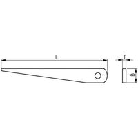エスコ No.4 ドリルドリフト EA572D-24 1個（直送品）