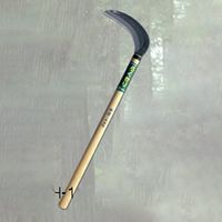 エスコ 195mm/ 650mm 中厚鎌(片刃) EA650BA-123 1個（直送品）