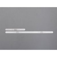 エスコ 0.85x127mm スチールフィラーゲージ(10枚) EA725RB-117 1袋(10枚)（直送品）