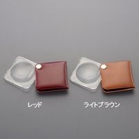 エスコ x3.5/50mm ハンディールーペ(レッド) EA756B-27 1個（直送品）