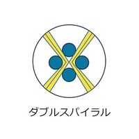 エスコ 32x50mm 6角軸 ワイヤーブラシ(鋼線) EA819BT-106 1本（直送品）
