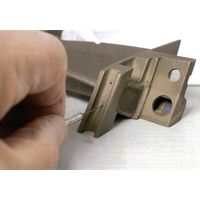 エスコ 0.8mm ダイヤモンドやすり(小径穴用) EA826VS-7 1本（直送品）