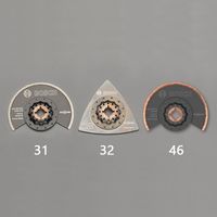 エスコ 85mm マルチツール用ブレード EA857DR-31 1個（直送品）