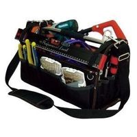 エスコ 420x205x250mm オープン型ツールバッグ EA925BN-1 1個（直送品）