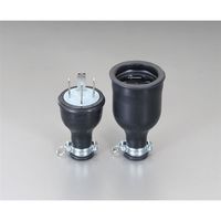 エスコ AC250V/30A 防水型コネクター(接地3P) EA940BH-22 1個（直送品）