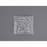 エスコ 6x25mmピアスビス(六角頭シール付/ステンレス/30本 EA949EG-862 1パック(30本)（直送品）