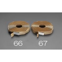 エスコ 19mmx6.1m ブチルコークテープ(防水・灰) EA944MT-66 1巻（直送品）