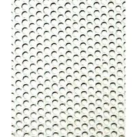 エスコ 457x 457x0.5mm/ 1mm パンチングメタル(スチール製) EA952B-201 1枚（直送品）