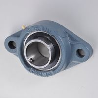 エスコ UCFL207/ 35mm ひしフランジ形ユニット EA966MN-207 1個（直送品）