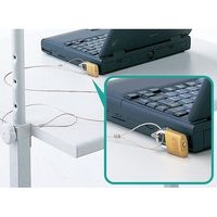 エスコ 1.5m パソコンセキュリティーキット EA983TS-21 1セット（直送品）