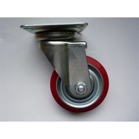 エスコ 100mm キャスター(自在金具付) EA986PN-72 1個（直送品）