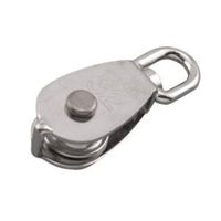 エスコ 31mm 滑車(ステンレス製) EA987SM-62 1個（直送品）