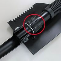 エスコ 95x130mm/400mm ショベル&ピック(折畳式) EA991XC-13 1本（直送品）