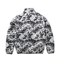 クロダルマ 防風中綿ストレッチジャケット 迷彩ブラック 3L 54387-490-3L 1枚（直送品）