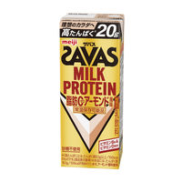 SAVAS（ザバス） ミルクプロテイン 脂肪0 アーモンド風味 1セット（1本（200ml）×48）　明治　プロテインドリンク