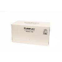 カウンタークロス 小判 薄手 約30cm×60cm レーヨン100% ボックスタイプ ホワイト 1セット（1箱（100枚入）×5）オザックス