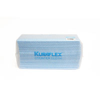 カウンタークロス 大判 薄手 約50cm×60cm レーヨン・ポリエステル ブルー 1セット（1パック（50枚入）×5）オザックス