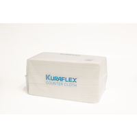 カウンタークロス 小判 厚手 約30cm×60cm レーヨン・ポリエステル ホワイト 1セット（1パック（80枚入）×5）オザックス