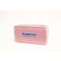 カウンタークロス 大判 厚手 約50cm×60cm レーヨン・ポリエステル ピンク 1セット（1パック（40枚入）×5）オザックス