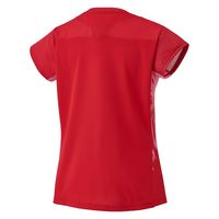 YONEX(ヨネックス) テニス トップス ウィメンズゲームシャツ O タンゴレッド 20858 1枚（直送品）