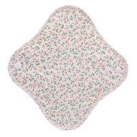 布ライナー 肌ケアタイプ 羽つき 237mm fuwako eco ブロード小花ピンク 1枚入り 地の塩社