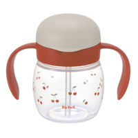 （5ヵ月から）トライ ストロー飲みマスターセット レッド 270ml 1個 リッチェル