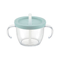 （6ヵ月から）おうちコップマグ ストロータイプ ライトブルー 190ml 1個 リッチェル