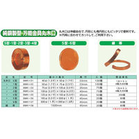 日創プロニティ　純銅製型　万能金具丸木口　丸木口４型　ＢＭＫー０５　1個（直送品）