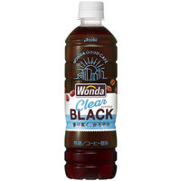 アサヒ飲料 Wonda ワンダ クリアブラック 500ml 1セット（48本）