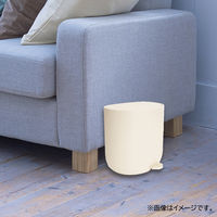アポロジャパン ゴミ箱 5L ペダル式 フタ付 静音 サンドベージュ FBーC23ー05ーSB1 1個