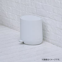 アポロジャパン ゴミ箱 5L ペダル式 フタ付 静音 シンプルホワイト FBーC23ー05ーWH1 1個