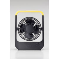 トップランド 12cm コンパクトファン ホーム&アウトドア 3電源対応 乾電池50時間使用 SF-DF39BK 1台