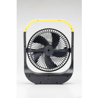 トップランド 18cm コードレス 充電ファン 大風量 ホーム&アウトドア ラージ 3電源対応 SF-DFC39 BK 1台