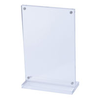 ナカバヤシ アクリルマグネットスタンドフォトフレーム KGタテ F-AC-106-KG 1枚