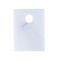 ナカバヤシ アクリル製フォトフレーム スライド式 L ホワイト F-AC-101-W 1枚