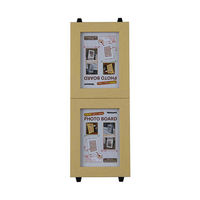 ナカバヤシ フォトボード スタンド型 L 2面 ナチュラル F-TP-123-NA 1枚