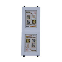 ナカバヤシ フォトボード スタンド型 L 2面 ホワイト F-TP-123-W 1枚