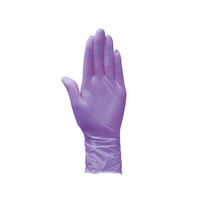 メディコムジャパン シルキータッチ ライラック（紫） L ニトリル手袋　使い捨て　粉なし 1箱（250枚入）