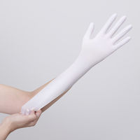 メディコムジャパン クラスメディカル 手が荒れにくい やさしいニトリル手袋 M 使い捨て　粉なし 1箱（50枚入）