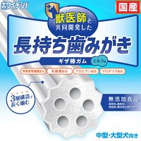 ドギーマン ホワイデント 長持ち歯みがき ギザ棒ガム L 中型・大型犬向き 国産 13本 1袋 犬用 おやつ 歯磨き