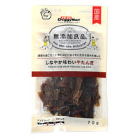 ドギーマン 無添加良品　しなやか味わい牛たん皮 国産 70g 1セット（1袋×3）ドギーマンハヤシ 犬用 おやつ