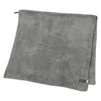 クイックドライバスタオル チャコール 1セット（1枚×2） LAKOLE/ラコレ