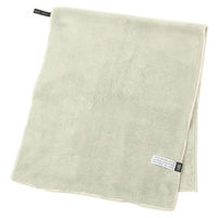 クイックドライフェイスタオル グレー 1セット（1枚×2） LAKOLE/ラコレ