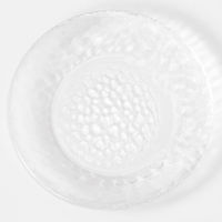 ガラスミニプレート クリア 1セット（1枚×2） LAKOLE/ラコレ