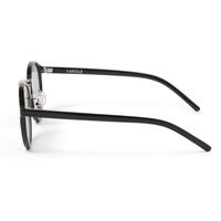 ウェリントンコンビシルバーサングラス ブラック LAKOLE/ラコレ