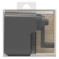 ナカバヤシ 手動鉛筆削りmini ブラック DPS-H401BK 1セット(1個×3)